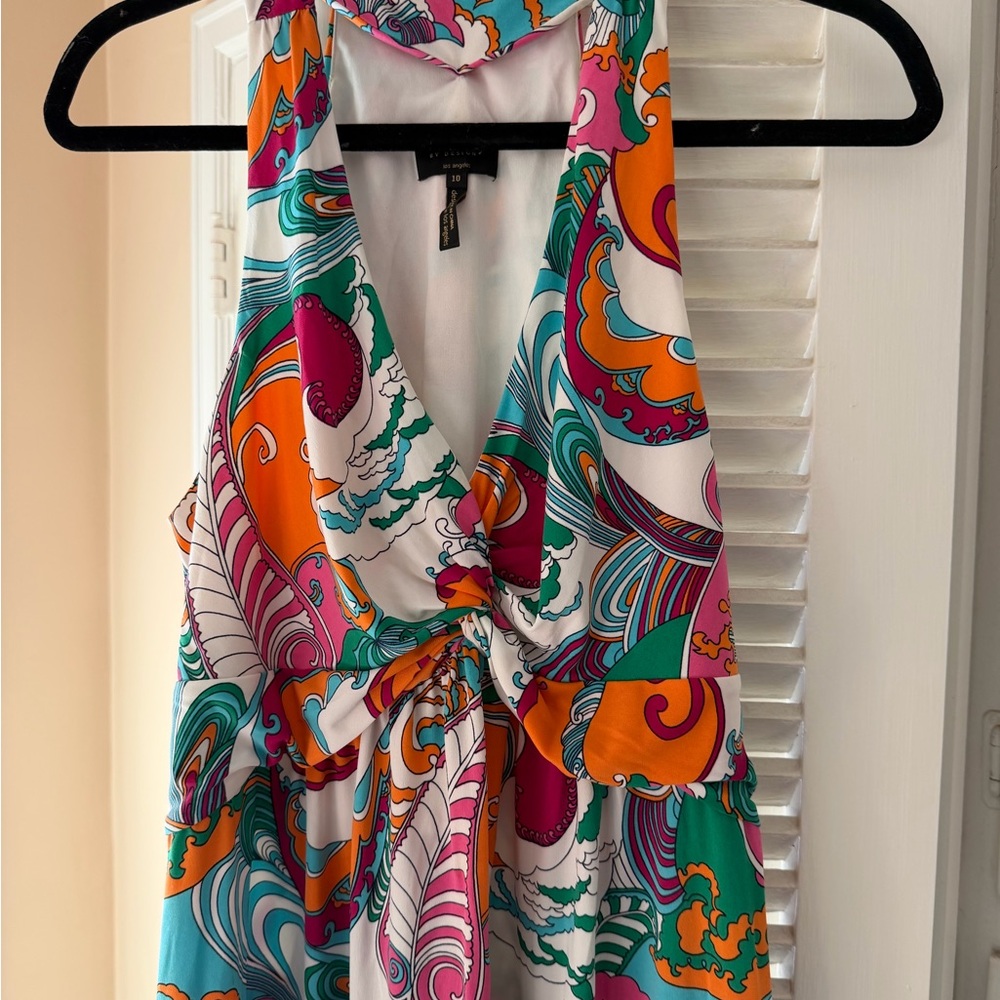 Laundry by Design Multicolor patterned Halter Dress